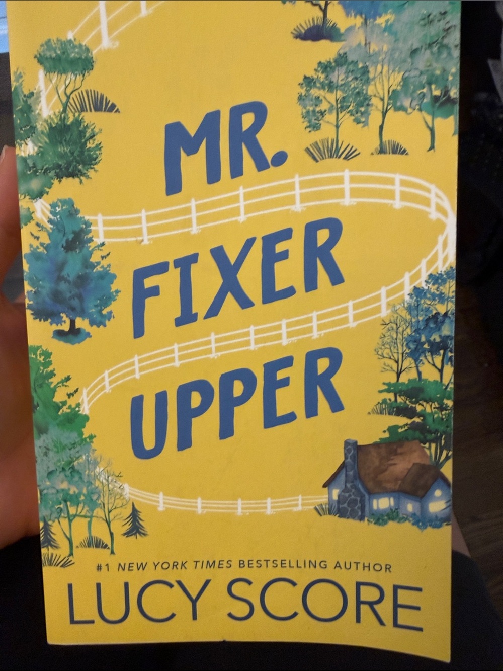 Mr. Fixer Upper Yellow Paperback Book